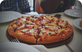 Urban Slice pizza