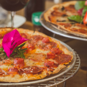 Cheesy Margherita Pizza