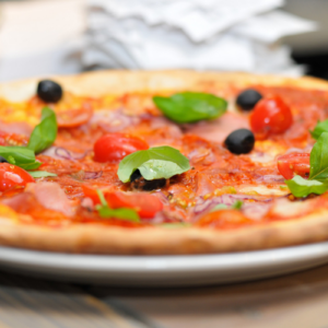 Spicy Pepperoni Pizza